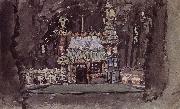 Mikhail Vrubel The Gingerbread House china oil painting artist